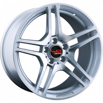 Replica MB87 8x17 5x112 ET 48 Dia 66.6 silver