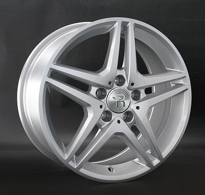 Replica MB96 8x17 5x112 ET 38 Dia 66.69 silver