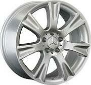 Replica MR126 7.5x17 5x112 ET 37 Dia 66.69 silver