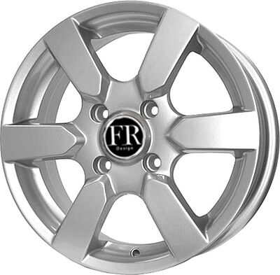 Replica FR061 6x15 4x114.3 ET 45 Dia 66.1 silver