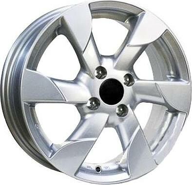 Replica NI17 5.5x15 4x100 ET 45 Dia 60.1 silver