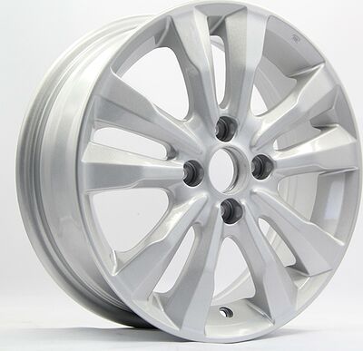 Replica NI561 5.5x15 4x100 ET 45 Dia 60.1 Silver