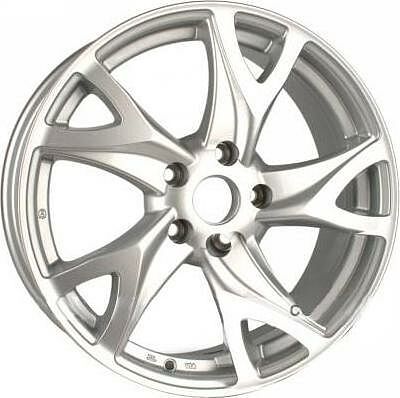 Nissan NI73 7x17 6x114.3 ET 30 Dia 66.1 silver