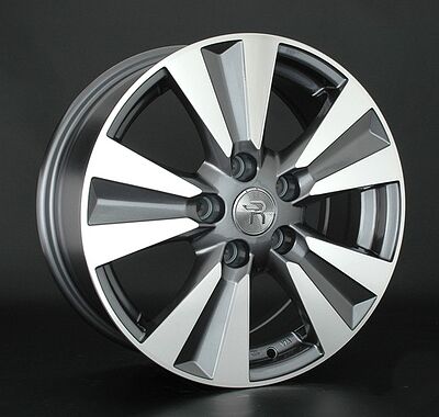 Replica NS137 6.5x16 5x114.3 ET 40 Dia 66.1 GMF