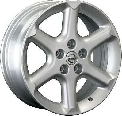 Replica NS16 7x17 5x114.3 ET 45 Dia 66.1 silver