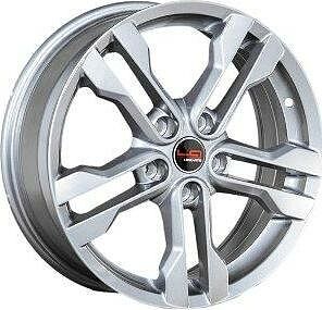 Replica NS81 6.5x17 5x114.3 ET 40 Dia 66.1 silver