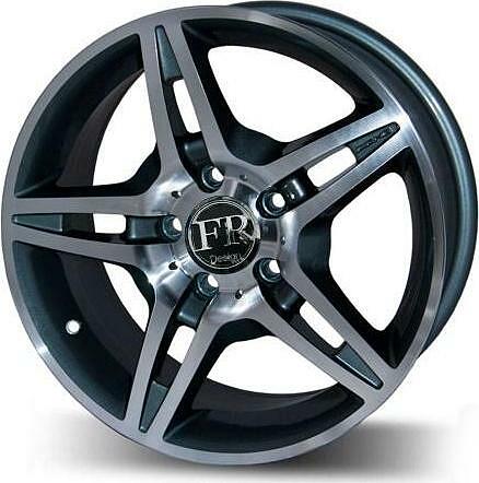 Replica FR557 8x17 5x150 ET 60 Dia 110.2 Silver