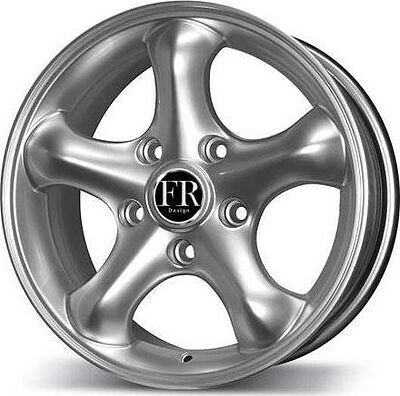 Replica FR594 7x16 5x112 ET 39.5 Dia 66.6 Silver