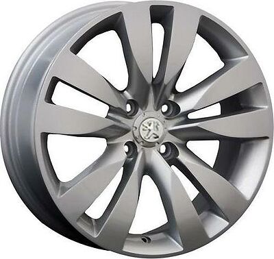 Replica PG20 6.5x17 4x108 ET 26 Dia 65.1 silver