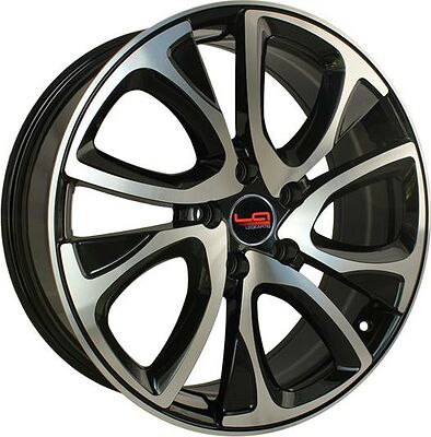 Peugeot PG45 7x18 5x114.3 ET 38 Dia 67.1 BKF