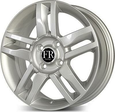 Replica FR677 6x15 4x100 ET 43 Dia 60.1 silver