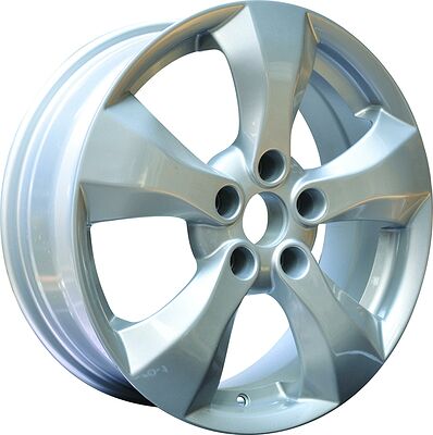 Replica RE513 6.5x17 5x114.3 ET 40 Dia 66.1 Silver