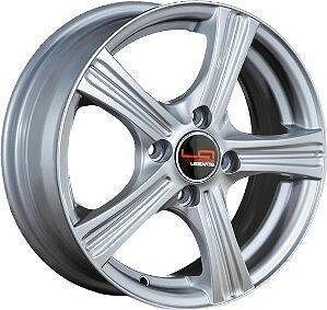 Replica RN58 5.5x14 4x100 ET 43 Dia 60.1 silver