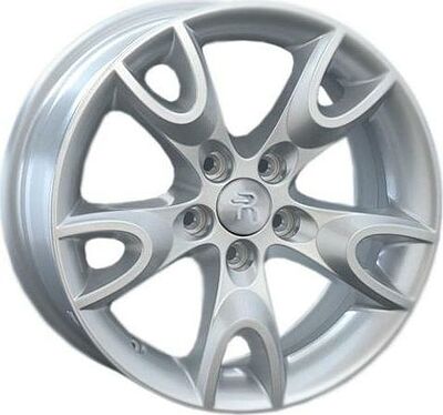 Replica ST9 6.5x15 5x100 ET 38 Dia 57.1 silver