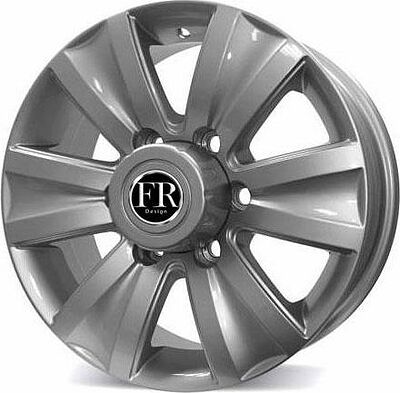 Replica FR042 7x16 6x139.7 ET 43 Dia 108 silver