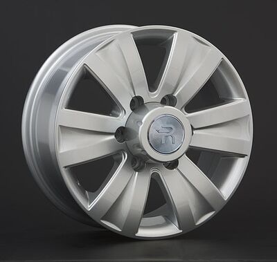 Replica SNG1 7x16 6x139.7 ET 43 Dia 107 silver