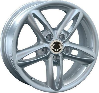 Replica SY21 6.5x16 5x112 ET 39.5 Dia 66.6 silver