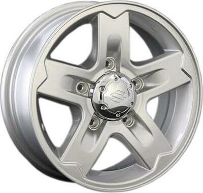 Replica H-SZ2 6x16 5x114.3 ET 50 Dia 60.1 silver