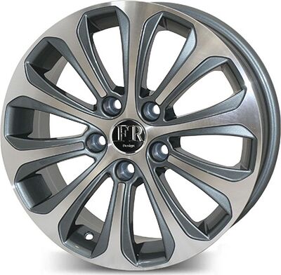 Replica FR5004 6.5x16 5x114.3 ET 45 Dia 60.1 MG
