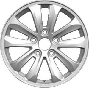 Replica TY103 6.5x16 5x114.3 ET 45 Dia 60.1 silver