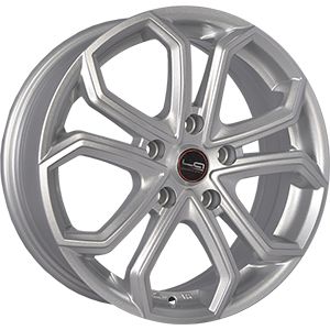 Replica TY148 6.5x16 5x114.3 ET 45 Dia 60.1 silver