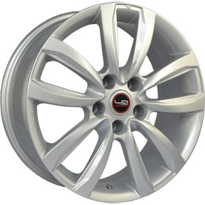 Replica TY155 7x17 5x114.3 ET 45 Dia 60.1 silver