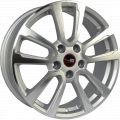 Replica TY160 6.5x16 5x114.3 ET 39 Dia 60.1 silver