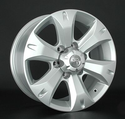 Replica TY190 7.5x17 6x139.7 ET 25 Dia 106.1 silver