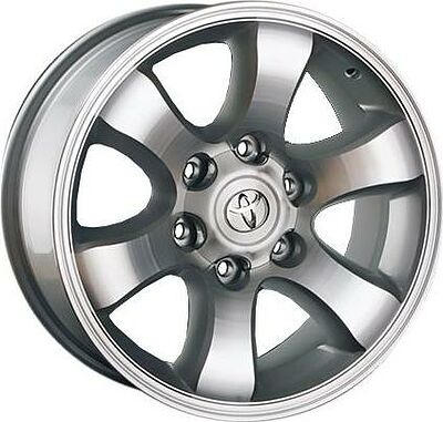 Replica TY2 7x16 6x139.7 ET 30 Dia 106 silver