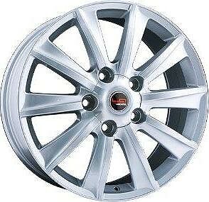 Replica TY43 8x20 5x150 ET 60 Dia 110 silver