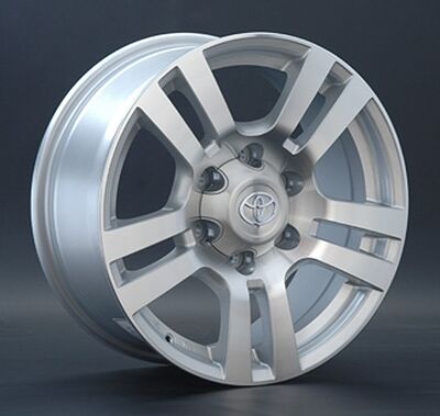 Replica TY61 7.5x18 6x139.7 ET 25 Dia 106.3 silver