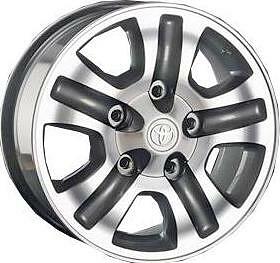 Replica TY8 8x16 5x150 ET 60 Dia 110.1 silver