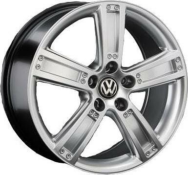 Replica VW62 9x19 5x130 ET 60 Dia 71.69 silver