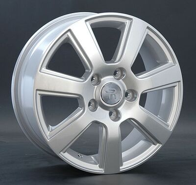 Replica VW75 6.5x16 5x120 ET 51 Dia 65.1 silver