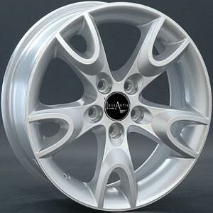 Replica VW94 6.5x15 5x100 ET 38 Dia 57.1 silver