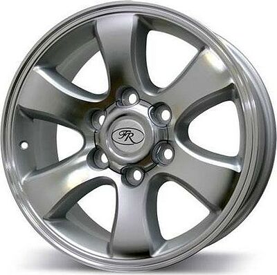 Replica FR601 7.5x18 5x108 ET 55 Dia 63.4 silver