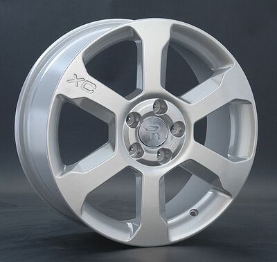 Replica V11 7.5x17 5x108 ET 55 Dia 63 silver