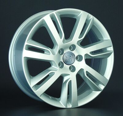 Replica V22 7.5x18 5x108 ET 49 Dia 67.1 silver