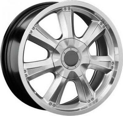 Replica VW40 7.5x17 5x112 ET 47 Dia 57.1 silver