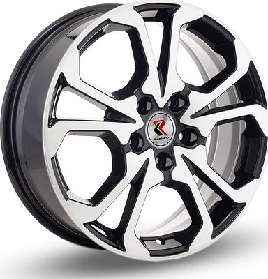 RepliKey Coolray R242 6.5x17 5x114.3 ET 50 Dia 54.1 BK/FP