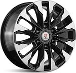 RepliKey Fortuner R258 7.5x18 6x139.7 ET 30 Dia 106.1 BK/FP