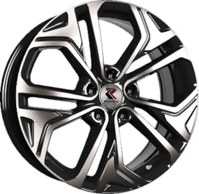 RepliKey Murano R205 7.5x18 5x114.3 ET 40 Dia 66.1 BK/FP