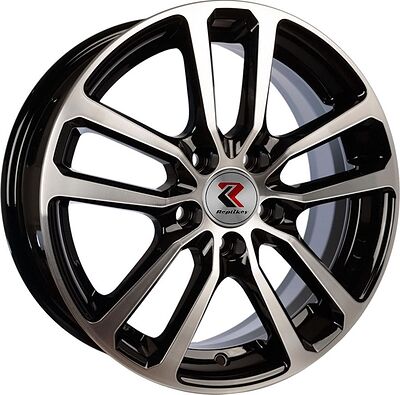 RepliKey Rapid B209 6x15 5x100 ET 38 Dia 57.1 BK/FP