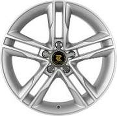 RepliKey RK557S 7.5x17 5x112 ET 45 Dia 66.6 silver