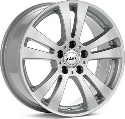 Rial DH 7.5x16 5x112 ET 49 Dia 66.5 polar silver