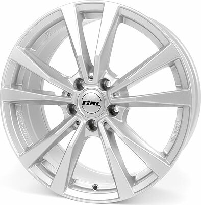 Rial M12X 8x19 5x112 ET 34 Dia 66.5 polar silver