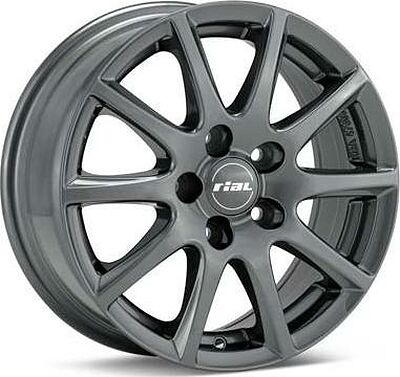 Rial Milano 7x17 5x115 ET 40 Dia 70.2 titanium
