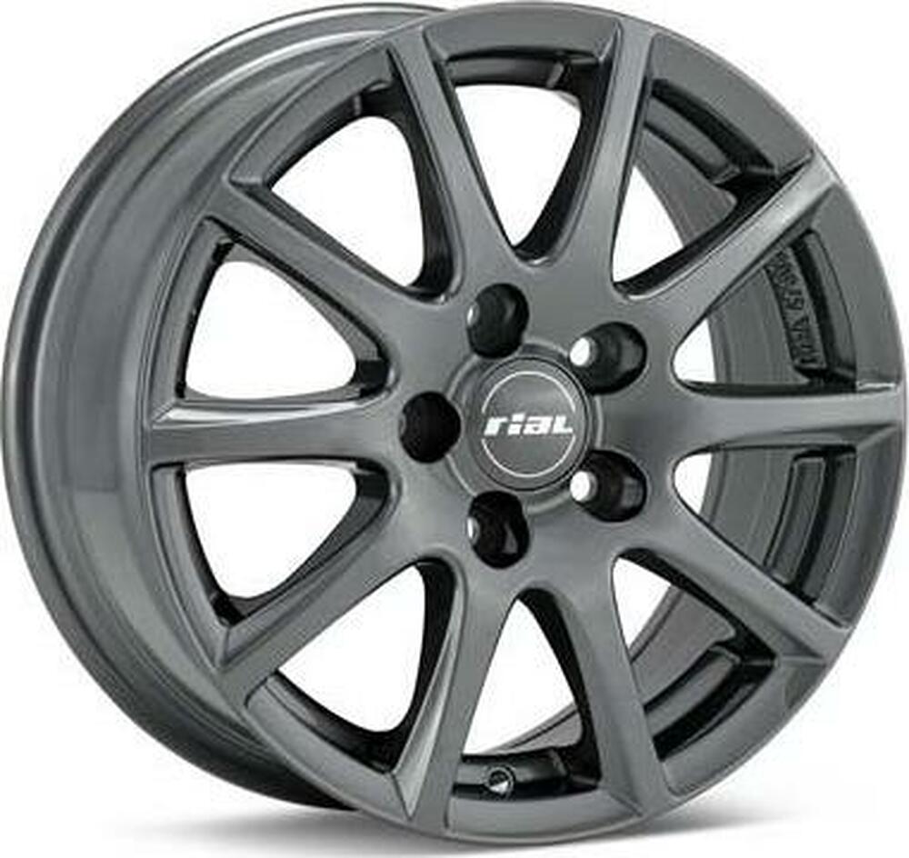 Rial Milano 7x17 5x112 ET 47 Dia 66.6 titanium