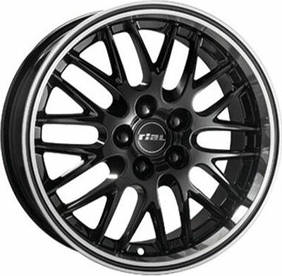 Rial Norano 8.5x18 5x108 ET 42 Dia 70.1 Diamant black lip polished