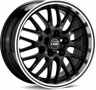 Rial Norano 8.5x18 5x114.3 ET 42 Dia 70.1 Diamont Black Lip Polished